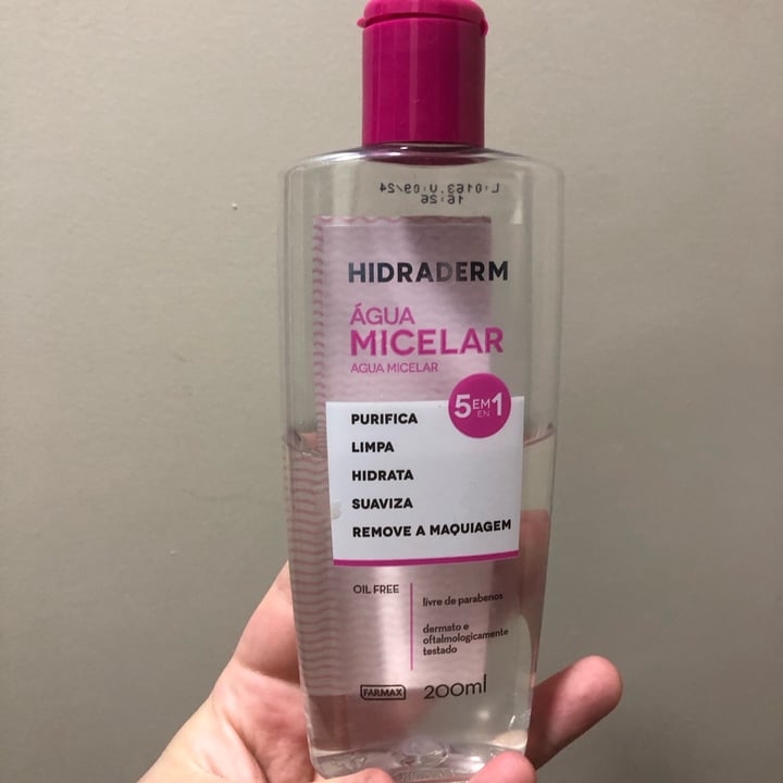 photo of Hidraderm água micelar shared by @10thay on  16 Oct 2022 - review