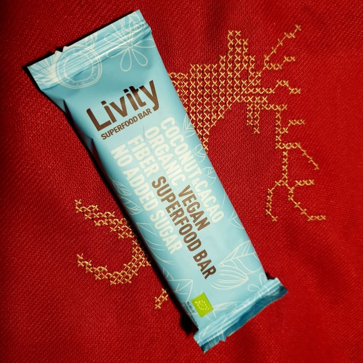 photo of Livity Coconut and Cacao shared by @fellfromclear on  14 Jan 2021 - review