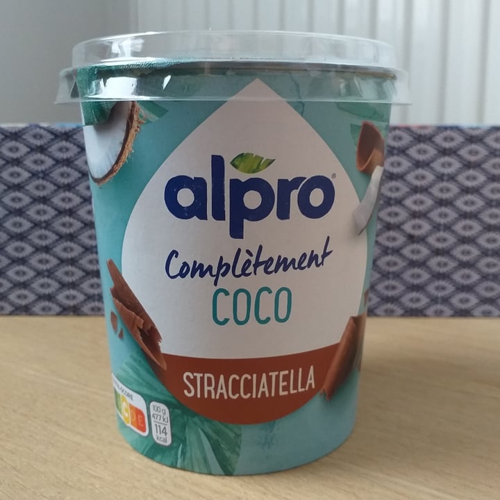 photo of Alpro Absolutely Coconut Stracciatella shared by @amelierobino on  04 Sep 2021 - review