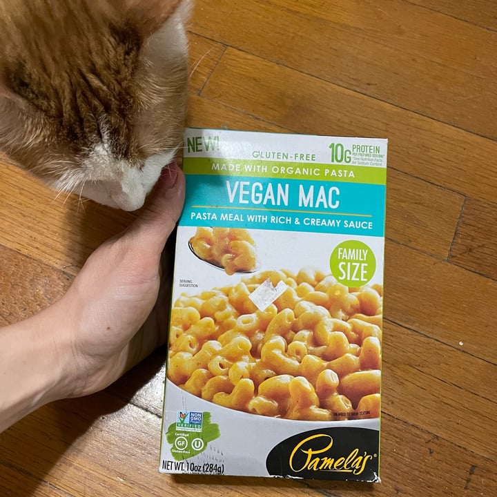 photo of Pamela’s Vegan Mac shared by @vivalaviolet on  21 Feb 2022 - review