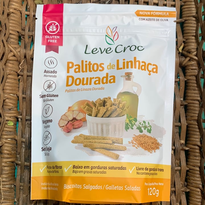 review photo of Leve croc Palitos de linhaça dourada shared by @paulaneder on 15 Oct 2022 - review