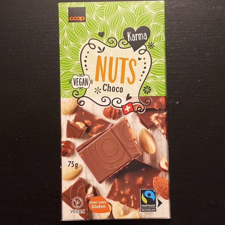 photo of Coop Karma Nuts Choco shared by @sabqooe on  08 Dec 2021 - review