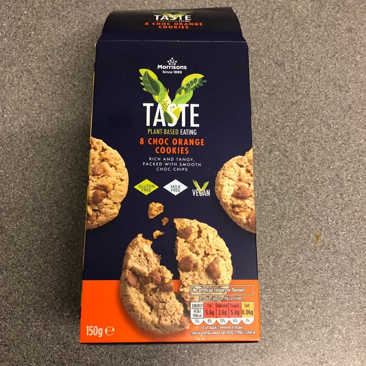 Morrisons Chocolate orange cookies Review abillion