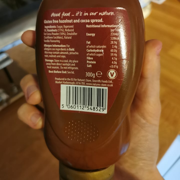 review photo of nature's store Nature's Store Hazelnut & Cocoa Spread shared by @margherita2030 on 12 Apr 2022 - review