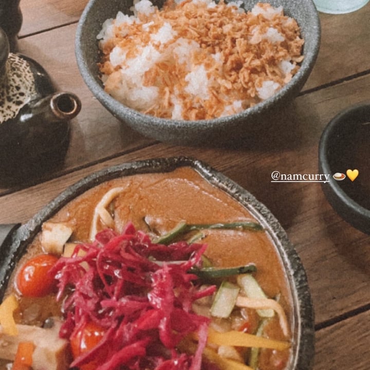 review photo of Nam Curry Curry Vegetal shared by @anagallardoc on 05 Jun 2021 - review