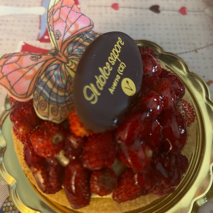 photo of Il Dolce Sapore Crostatina Alle Fragole Vegan shared by @anto990 on  11 Apr 2022 - review