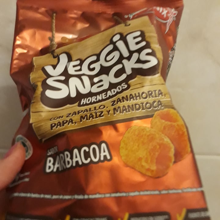 photo of Granix Veggie Snacks Sabor Barbacoa shared by @guillerminagonzalez on  18 Mar 2021 - review