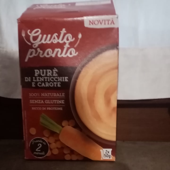 photo of Pedon Purè Di Lenticchie E Carote shared by @adryvegan on  30 Dec 2021 - review