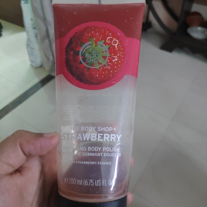 photo of The Body Shop Strawberry body polish shared by @payalsrao on  30 Jun 2020 - review