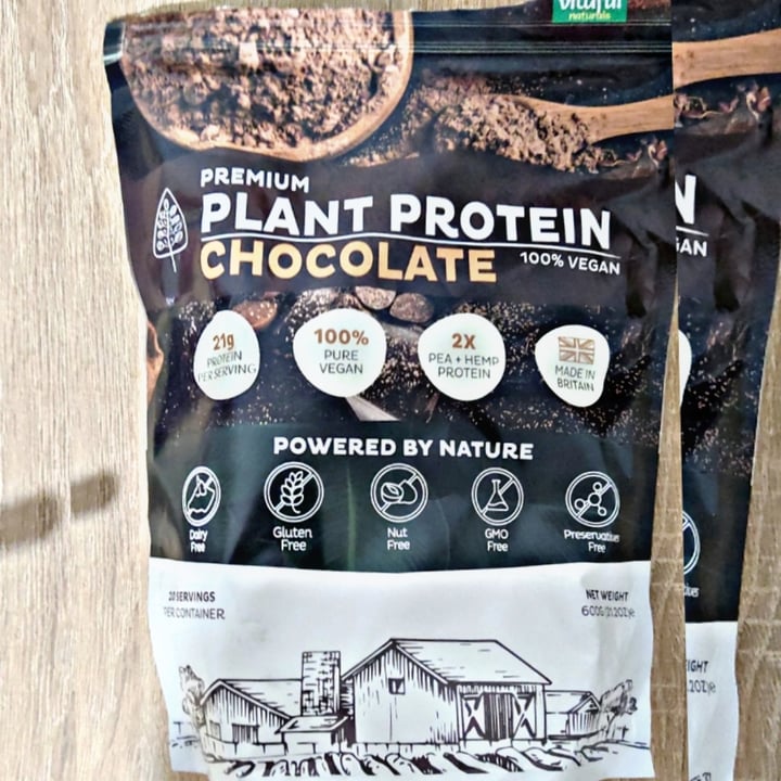photo of vitaful naturals plant protein chocolate shared by @maylapersonaltrainer on  01 May 2022 - review