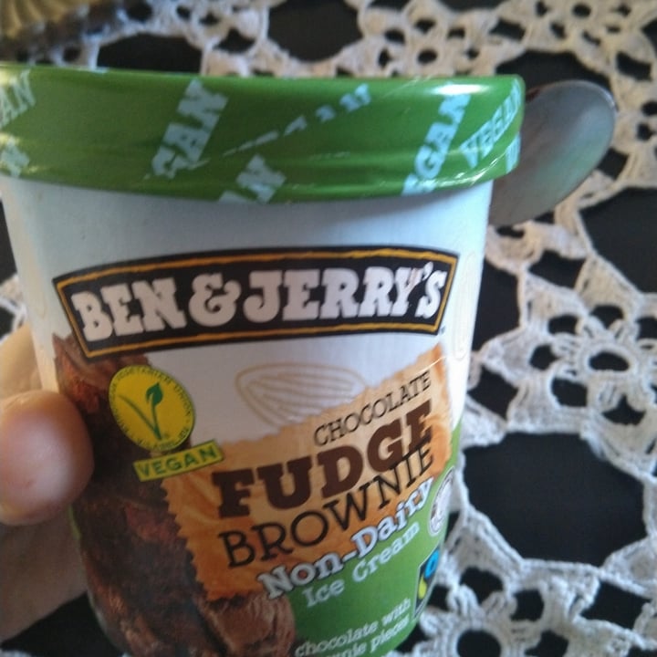 photo of Ben & Jerry's Chocolate Fudge Brownie Non-Dairy Ice Cream shared by @dorian_hyde on  12 May 2021 - review