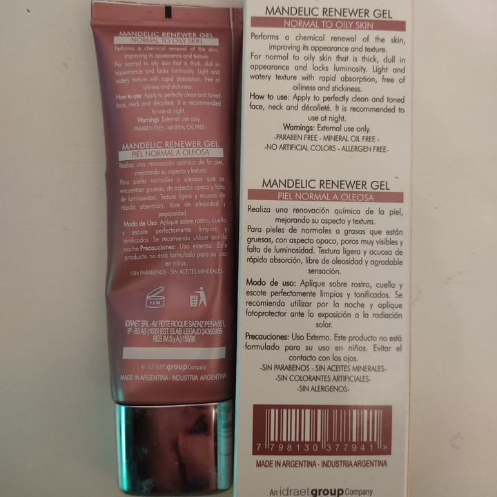 review photo of Idraet Mandelic Renewer shared by @phyneko on 22 Aug 2021 - review
