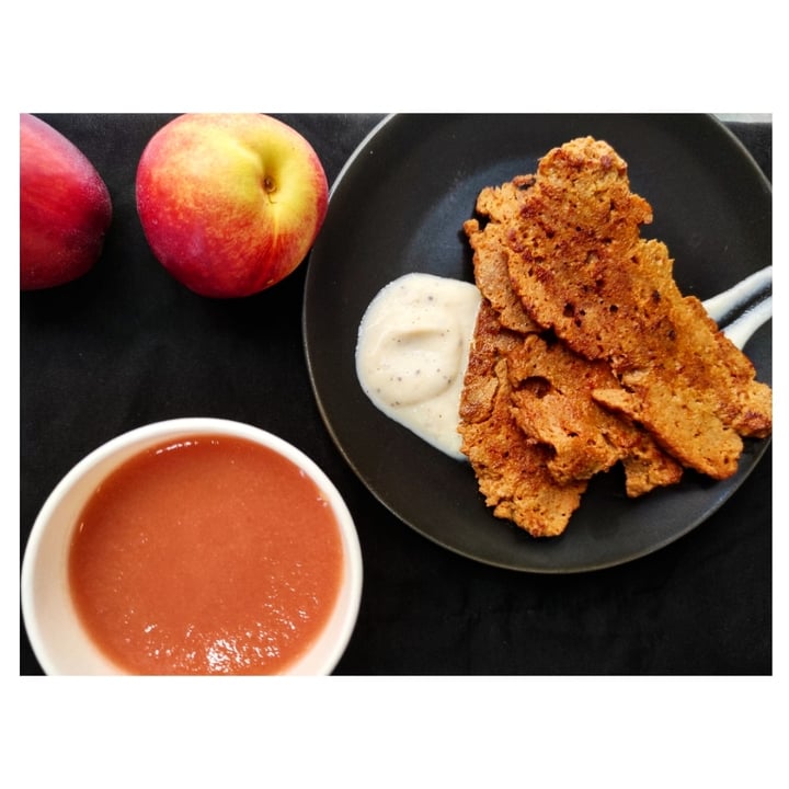 review photo of Viva la vida. Veganamente Seitan A La Pimienta Y Gazpacho shared by @perezzamedais on 07 Sep 2021 - review