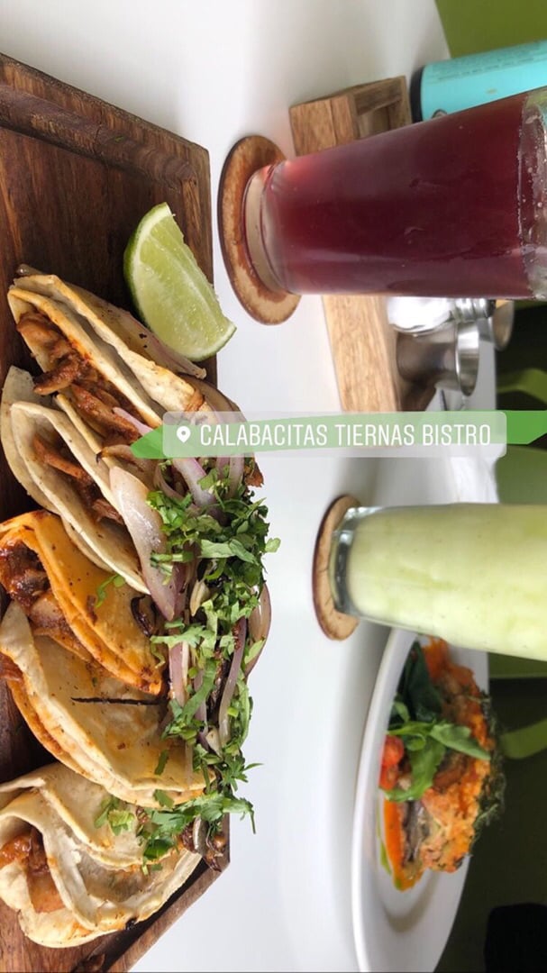 photo of Calabacitas Tiernas Bistro Tacos de Barbacoa shared by @paolaminerva on  03 Jan 2020 - review