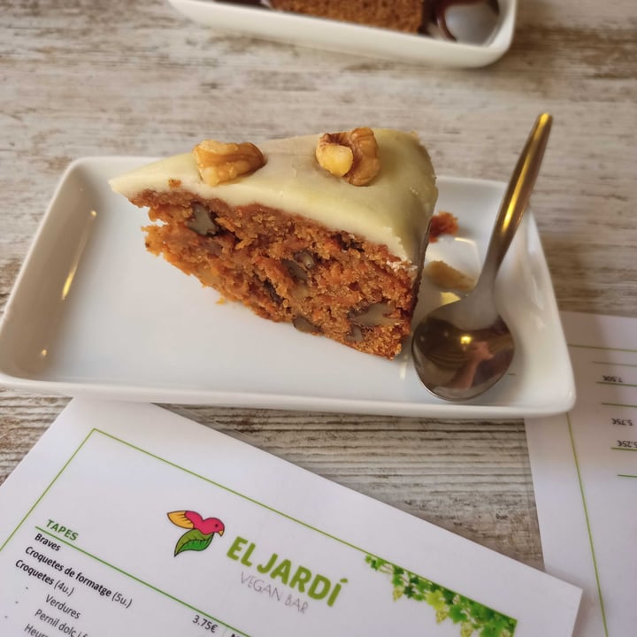 review photo of El Jardí Pastel de zanahoria shared by @martavictor9 on 11 Sep 2020 - review