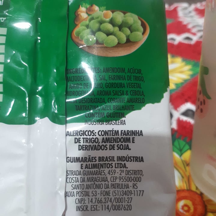 photo of Guimarães amendoim crocante cebola e salsa shared by @fabiixavier on  01 Oct 2022 - review
