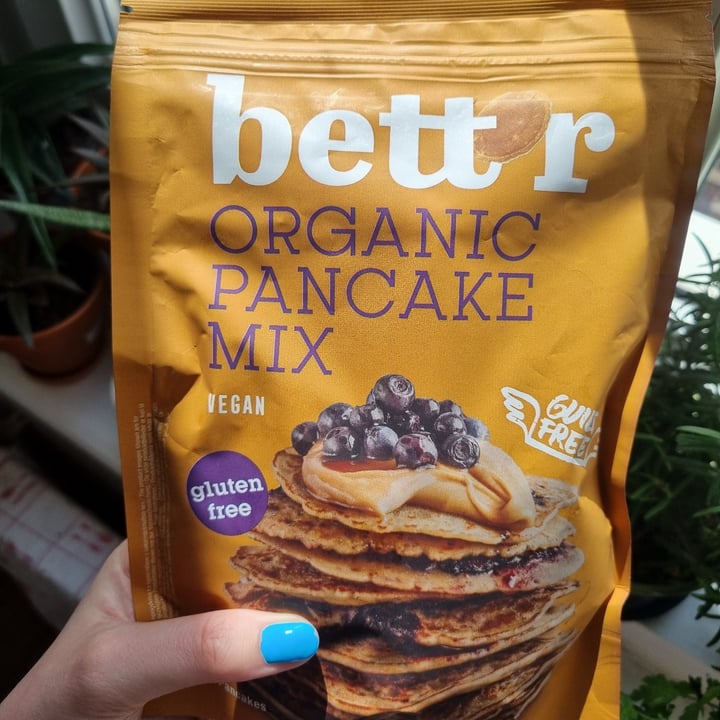 photo of Bett'r Organic pancake mix shared by @lellisch on  10 Jun 2021 - review