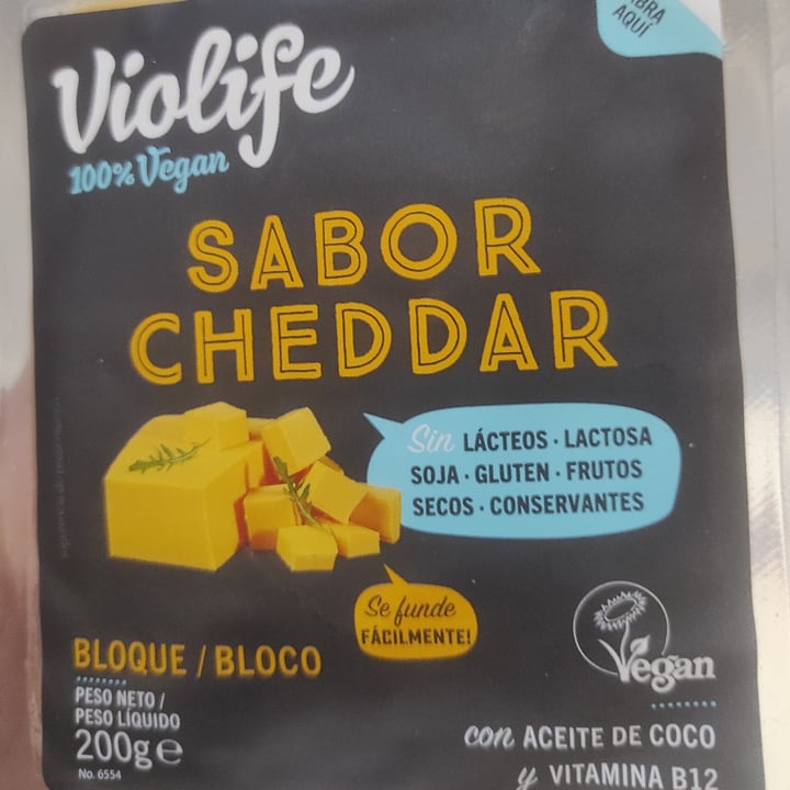photo of Violife queso shared by @lixfeu on  07 Jul 2022 - review