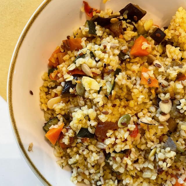 Photo of the dish “Bulgur con verdure”