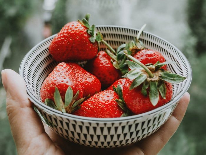 bowl of strawberries