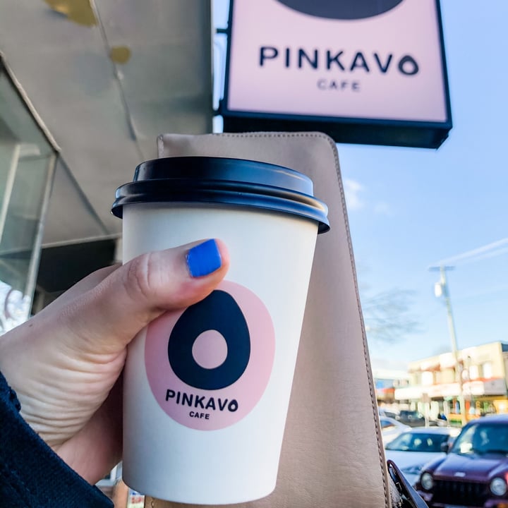 photo of PINKAVO Cafe Blue Lavender Latte shared by @maggiehertzberg on  25 Jan 2021 - review