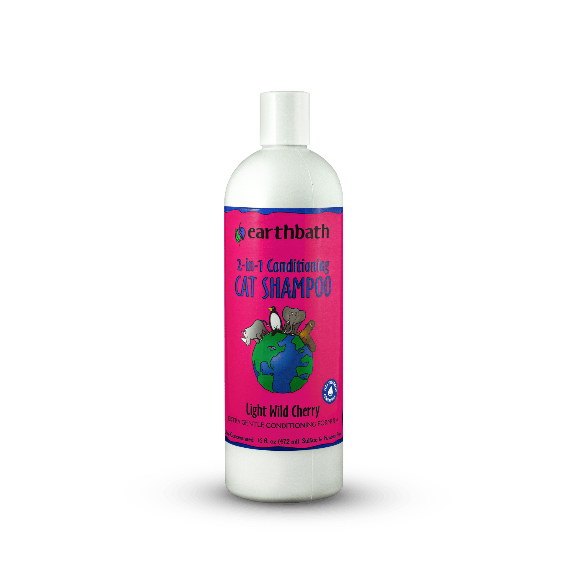Picture of earthbath® 2-in-1 Conditioning Cat Shampoo from Earthbath - Vegan ...