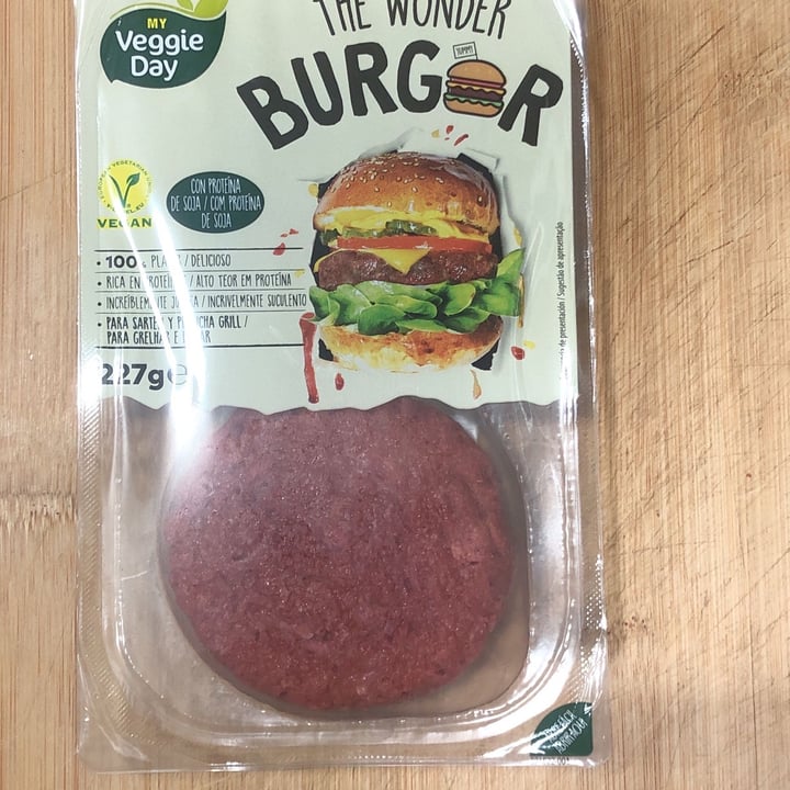 photo of My veggie day The Wonder Burger shared by @corsariknight on  21 Jan 2022 - review