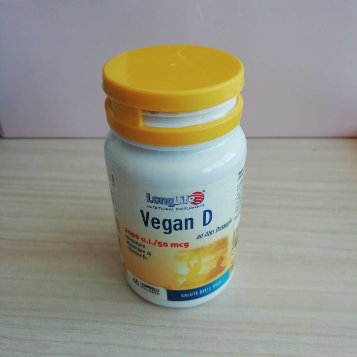 photo of Longlife Vegan D shared by @karlelios on  21 Jul 2021 - review