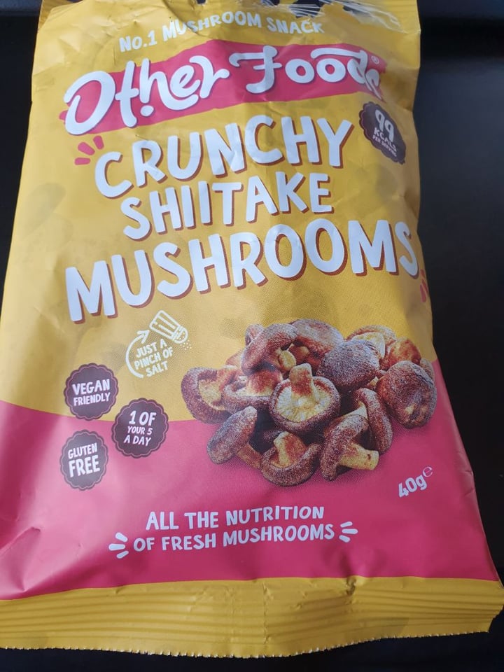 photo of Other Foods Crunchy Shiitake Mushrooms shared by @stcfthots on  02 Apr 2020 - review