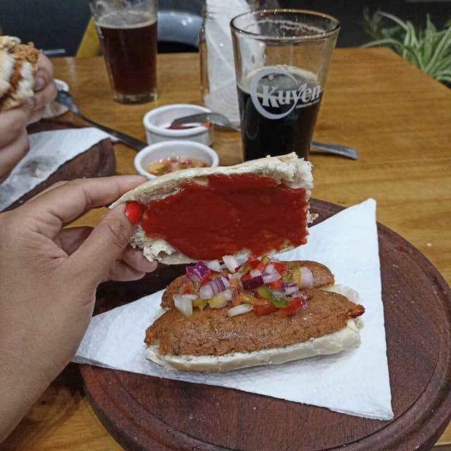 「Choripan」の料理の写真