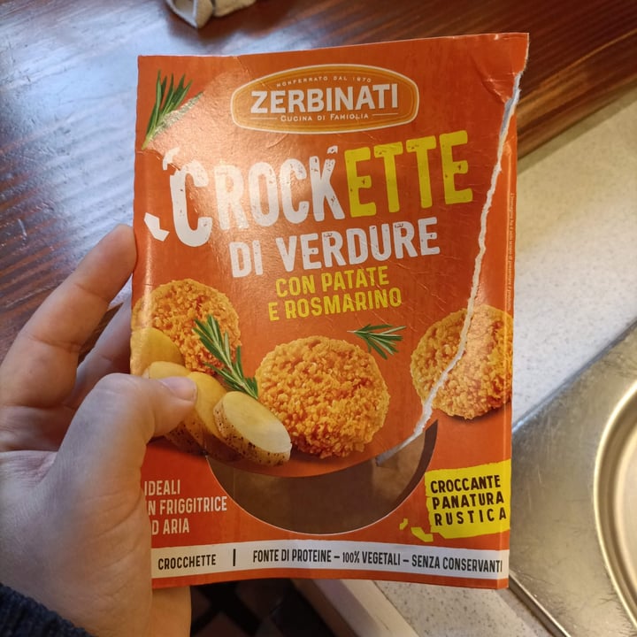 photo of Zerbinati crockette di verdure con patate e rosmarino shared by @kitsune89 on  06 Dec 2022 - review