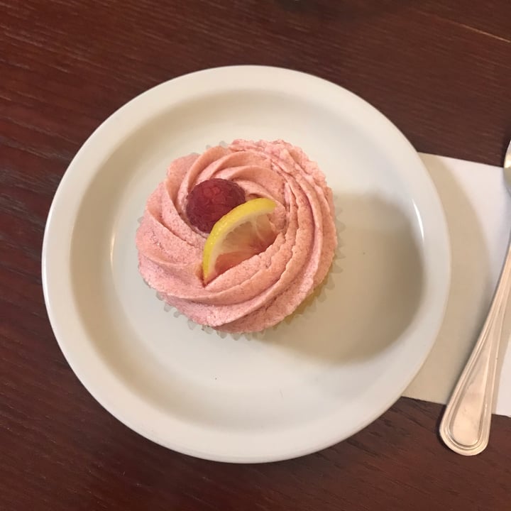 photo of Old Europe Coffee and Desserts Raspberry Lemon Cupcake shared by @lilyycaroline on  19 Apr 2022 - review