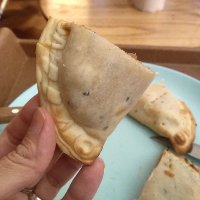 「Empanada de carne vegana」の料理の写真
