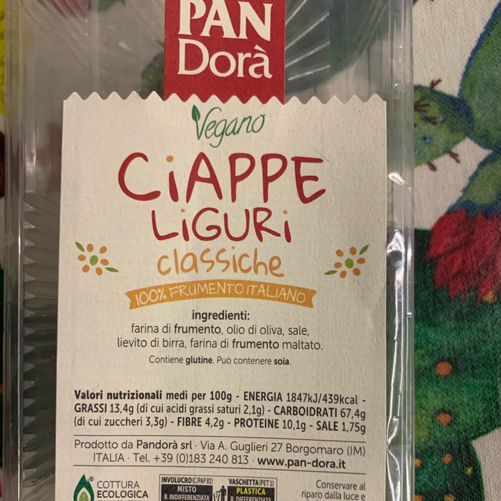 photo of Pan Dorà Ciappe liguri shared by @michelaloi on  28 Feb 2022 - review