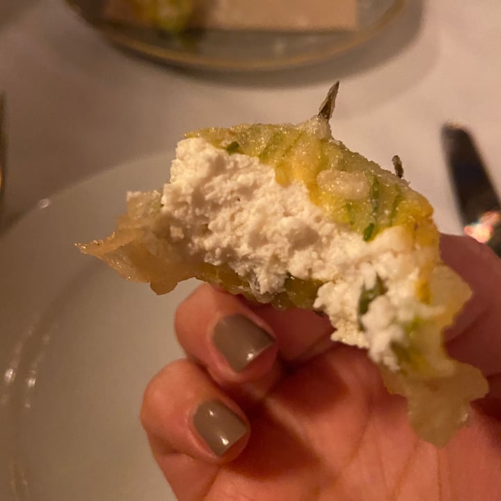 photo of Crossroads Kitchen Stuffed Zucchini Blossoms shared by @moonberodd on  22 Nov 2021 - review