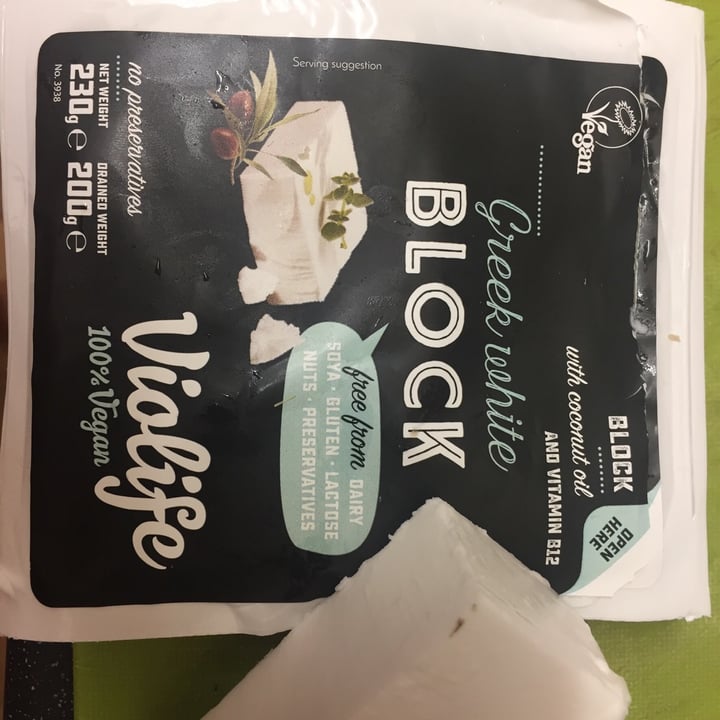 review photo of Violife Greek White (Block/Panetto) shared by @ronja1993 on 13 Aug 2020 - review