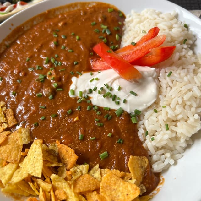 Foto del piatto “Chili sin carne”