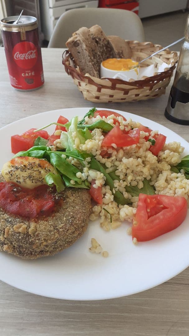 Photo of the dish “Milanesa Napolitana Con Tabule”
