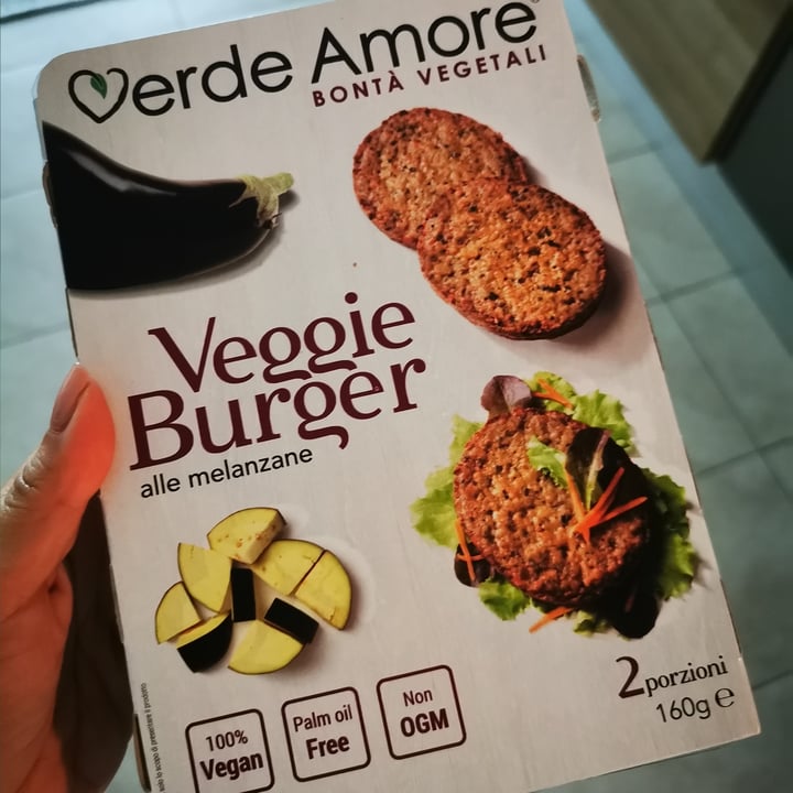 photo of Verde Amore Veggie Burger alle melanzane shared by @theghostofcarol on  30 May 2022 - review