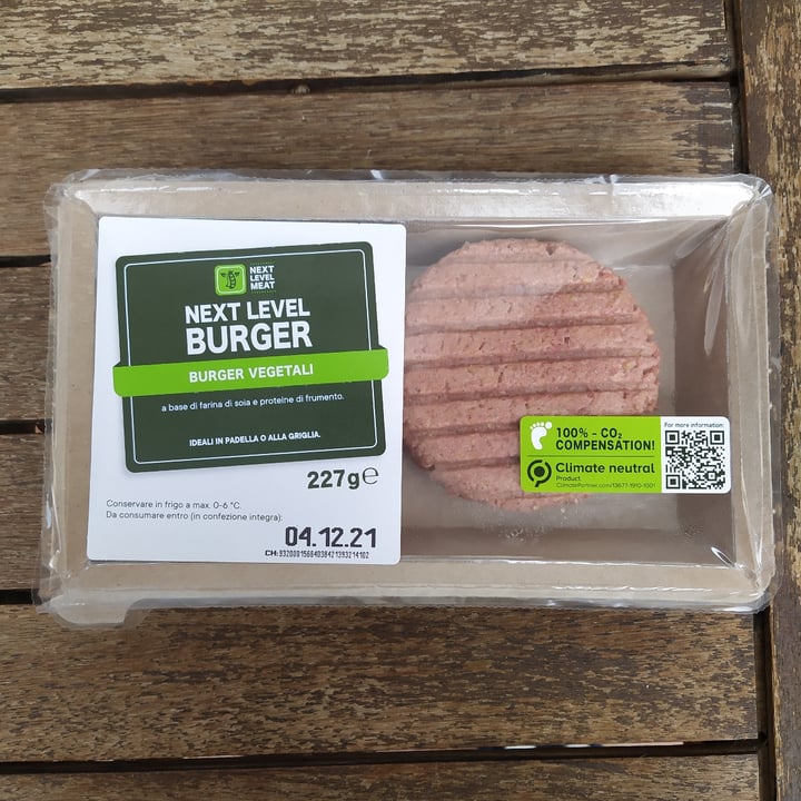 photo of Next Level Meat Next Level Burger shared by @vegancolorfood on  28 Nov 2021 - review
