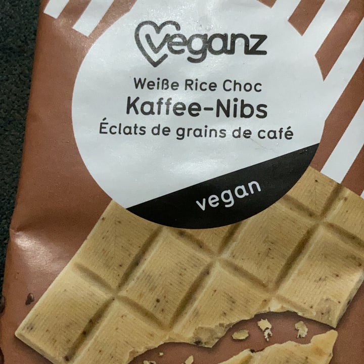 review photo of Veganz Kaffee Nibs Schokolade shared by @roshini on 25 Jan 2021 - review