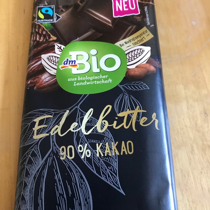 photo of dmBio feine bitter schokolade shared by @val3ntina on  11 Jun 2022 - review