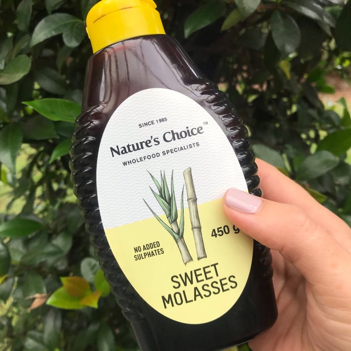 photo of Nature's Choice Sweet molasses shared by @sarahjeggle on  07 Feb 2021 - review