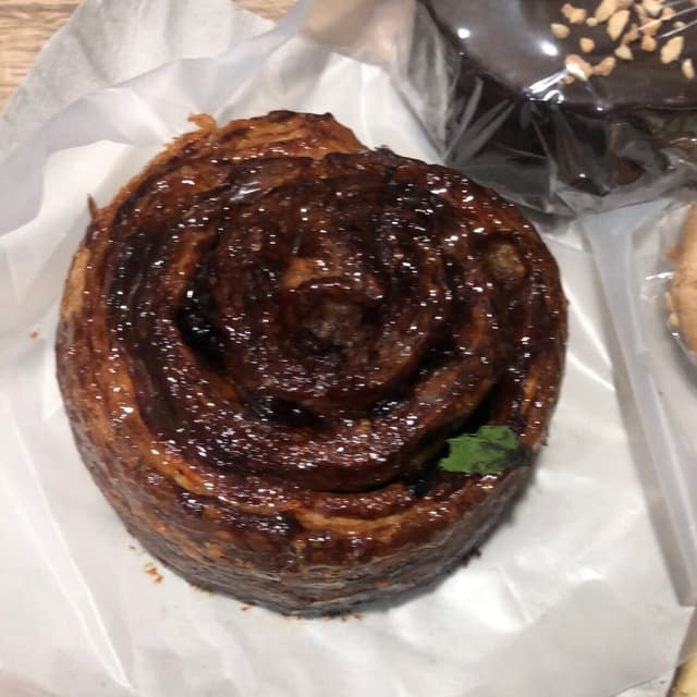 Photo of the dish “Roll de pasas, croissant”