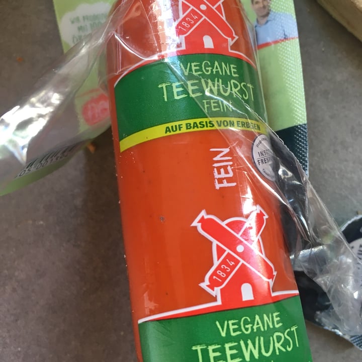 photo of Rügenwalder Mühle Vegane Teewurst Fein shared by @noahhoop on  27 Jul 2021 - review