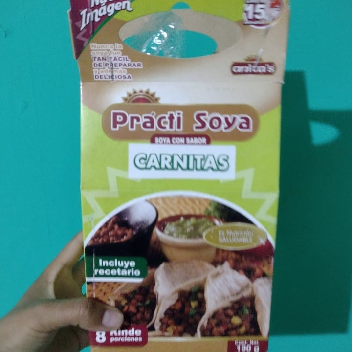 photo of Anita's Soya Con Sabor Carnitas shared by @marianaherrr on  26 Jun 2022 - review