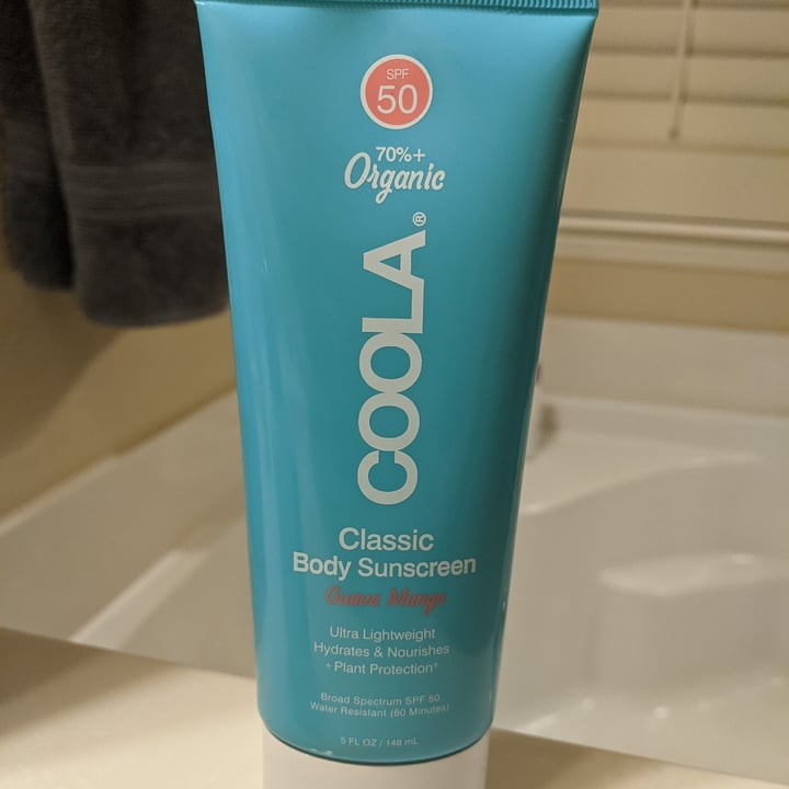 photo of Coola Classic Body Sunscreen shared by @princessesmom on  24 May 2022 - review