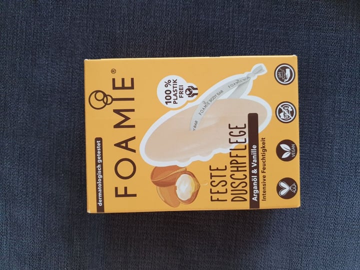 photo of Foamie  Argan oil & Vanilla bar shared by @stefie on  21 Feb 2022 - review