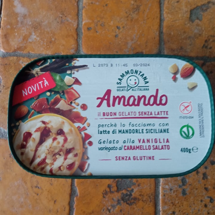photo of Sammontana amando caramello salato shared by @adospgnuolo on  15 Jun 2022 - review