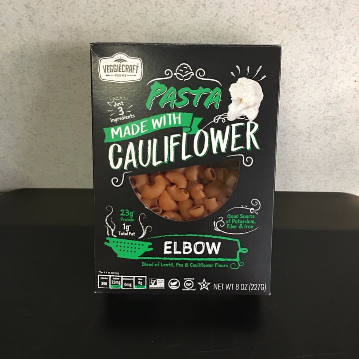 Veggiecraft Cauliflower elbow pasta Review abillion